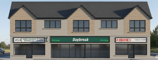 A design image of the proposed development in Nurney