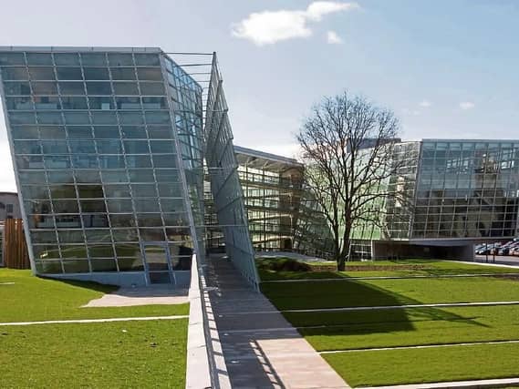 The official headquarters of Kildare County Council, Áras Chill Dara, which is located in Devoy Park, Naas. File photograph