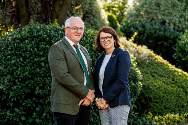 Borris-in-Ossory farmer Gráinne Dwyer takes over from outgoing Nuffield Ireland Chair, Joseph Leonard.