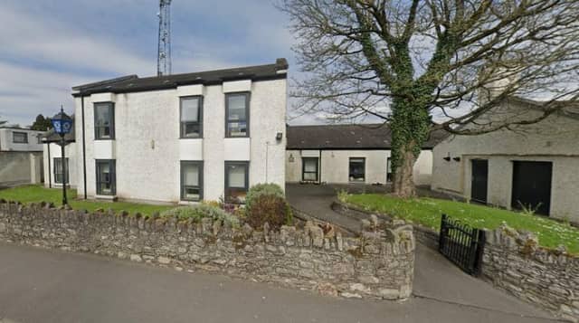 Gardaí in Kildare town are investigating the incident. Pictured above is Kildare town Garda Station. Photograph credit: Google Maps Street View