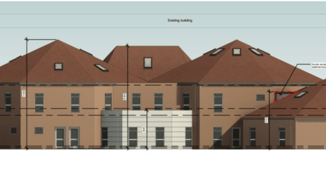A design image of the new development