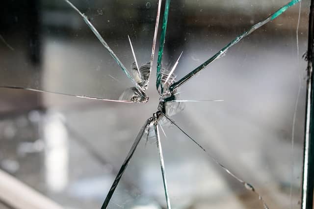 Rock smashes through window of home located in Kildare estate. FILE PHOTOGRAPH / PIXABAY