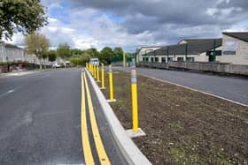 Measures taken to improve safety at the primary school in Ballycane, Naas