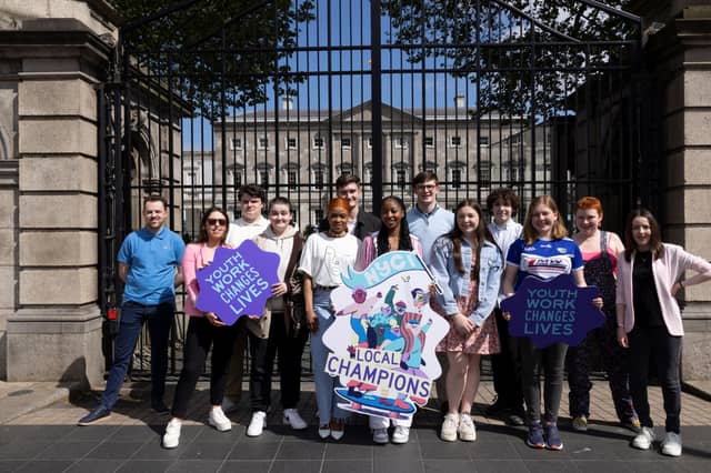 Members of NYCI Local Champions supported by Community Foundation Ireland