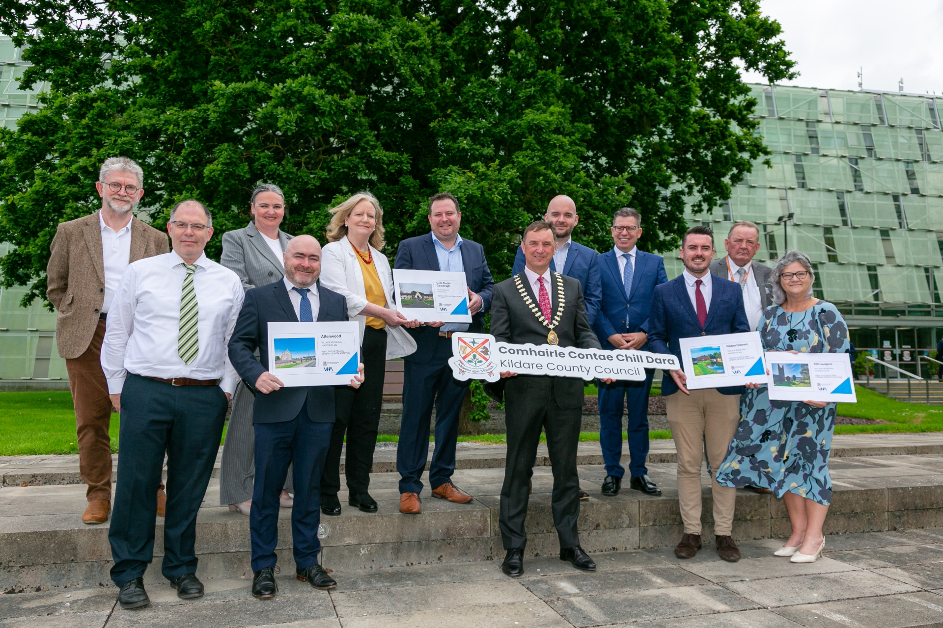 Master Plans for the Clane Maynooth MD published by Kildare County Council