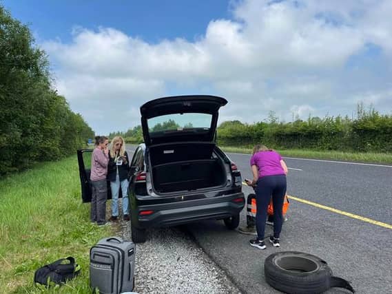 Offaly man comes to rescue of US tourists after tyre 'shredded' on dream trip
