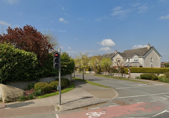The entrance to Broadfield View estate in Naas. Photo: Google Maps Street View.