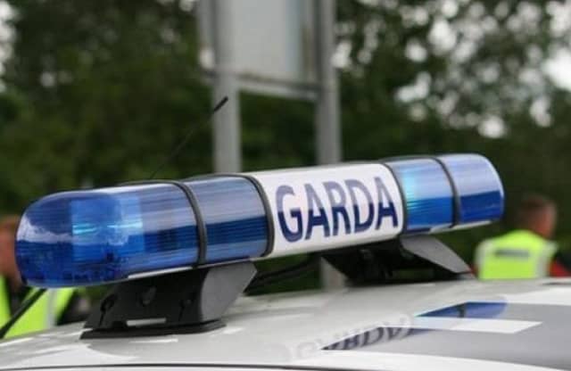 The man was discovered by gardaí on patrol at the time.