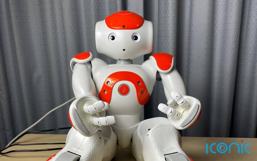 Researchers had a child-sized humanoid robot complete a series of questionnaires with children to assess mental wellbeing