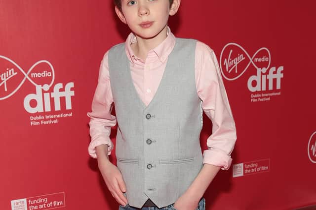 Kildare child actor Senan Jennings at Dublin International Film ...