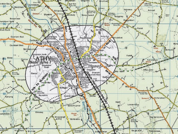 File Pic: Athy ring road plans