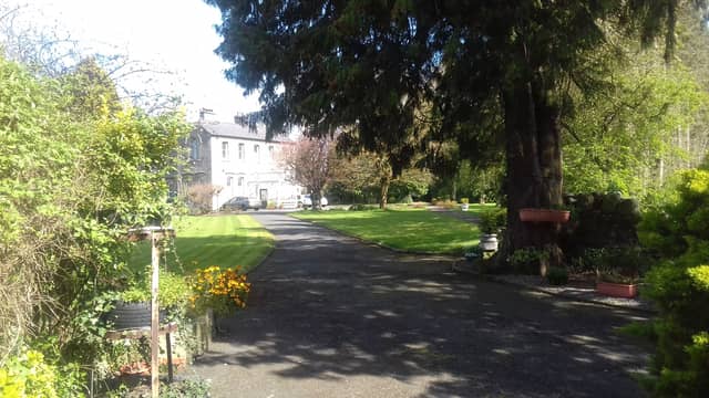 The house is off Friary Road