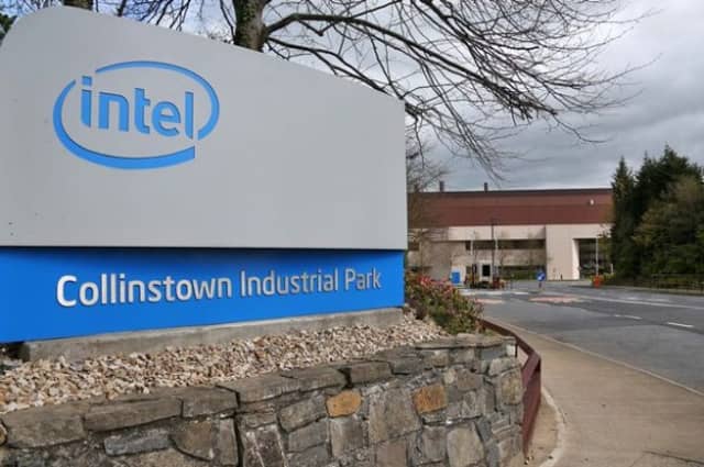 The Intel plant in Leixlip