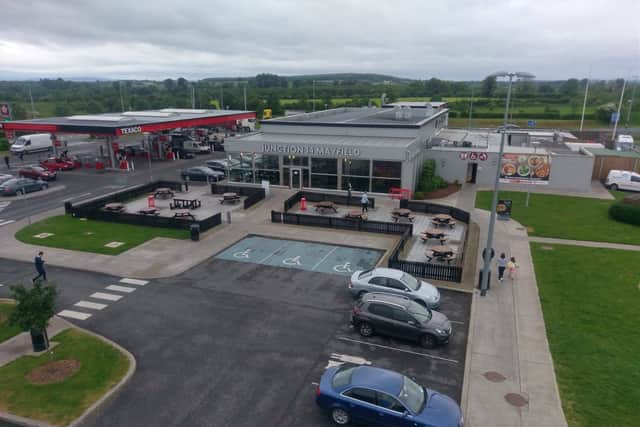 Renovations underway at Junction 14 Mayfield service station off M7 ...