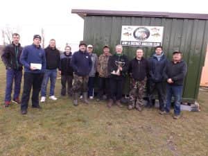 Meanwhile, the results of the Martin Hughes Snr Memorial Coarse Competition held on Sunday, March 11 were: