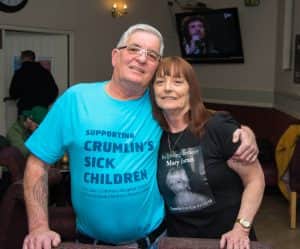“We, her family and friends will continue to fight just as hard as Mary did, to find a cure for this disease that impacts on us all”.