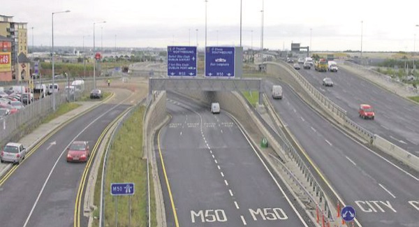 Traffic moving smoothly