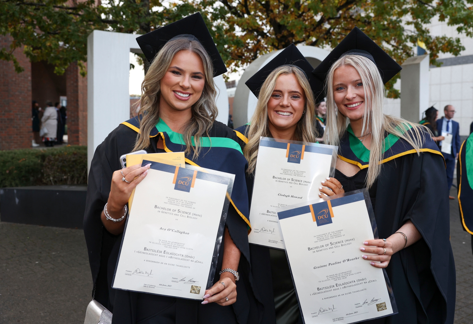 PHOTO GALLERY: All the snaps from Kildare students at DCU Graduations
