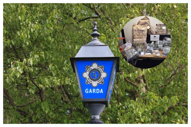 Two men have appeared before Naas District Court following the seizure of suspected drugs and cash during a garda operation in Athy