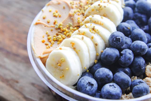 Pictured above is an açai bowl, which is a popular Brazilian dish