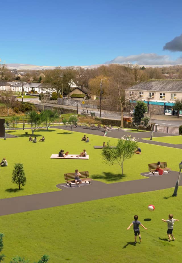 An image of what the completed park will look like