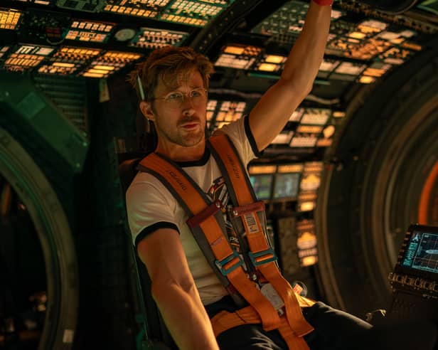 Ryan Gosling as science teacher Ryland Grace in 2026 Sci-fi epic Project Hail Mary. Photo courtesy of Sony Pictures
