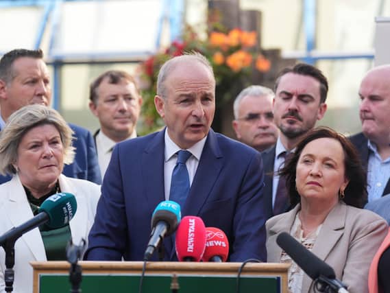 Taoiseach and Fianna Fail leader Micheál Martin