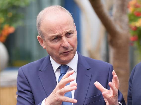 Micheal Martin speaking