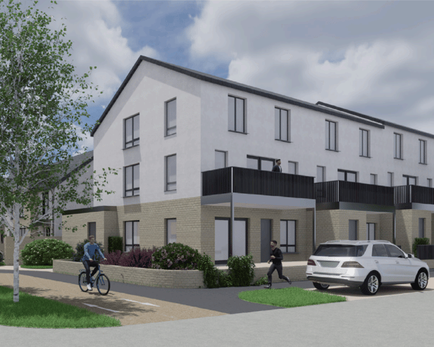 How the homes will look 