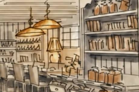 An impression of what Dillons will look like