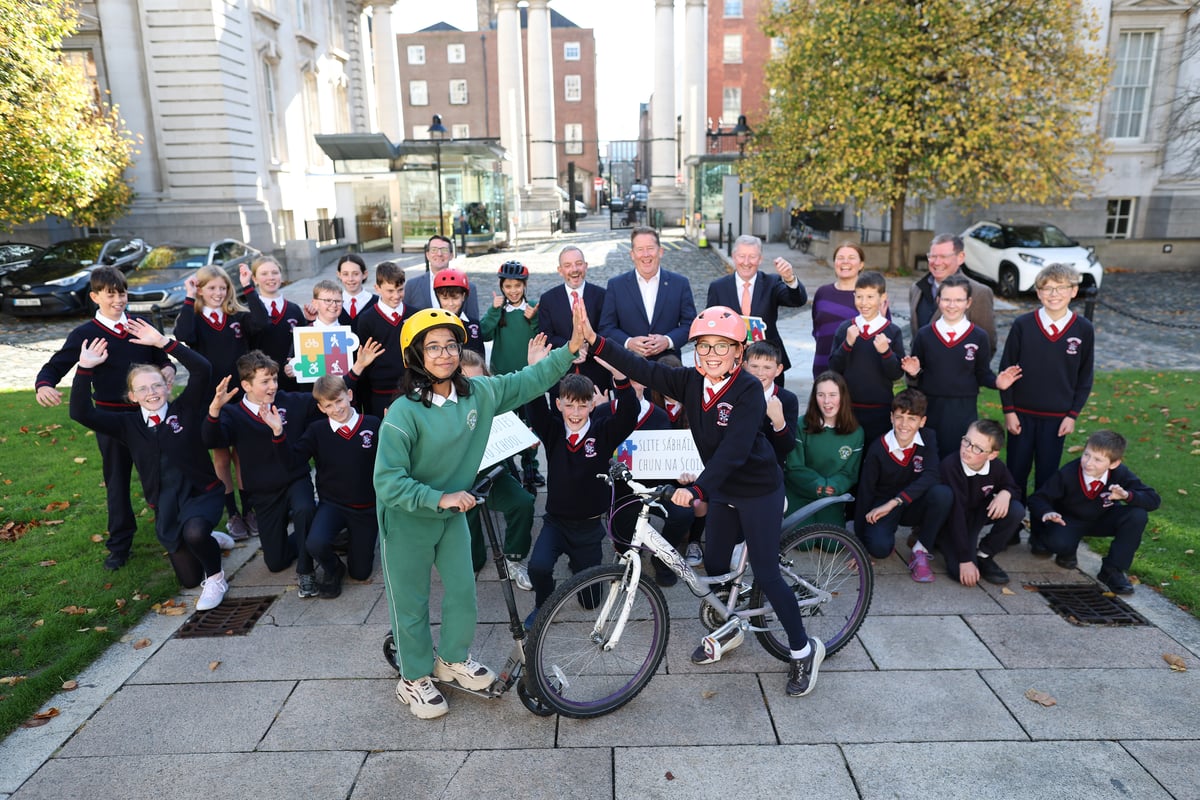 Four Kildare schools join Safe Routes to School Programme