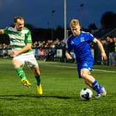 Newbridge Town FC in action against Villa FC