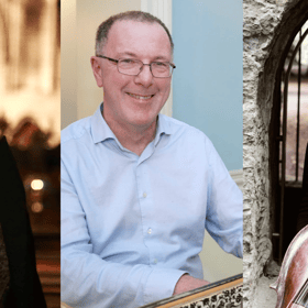 Sharon Carty, David Adams and Norah O'Leary