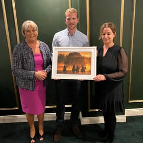 Yvonne McConnon, Peter Kelly and Sabrina Fullam