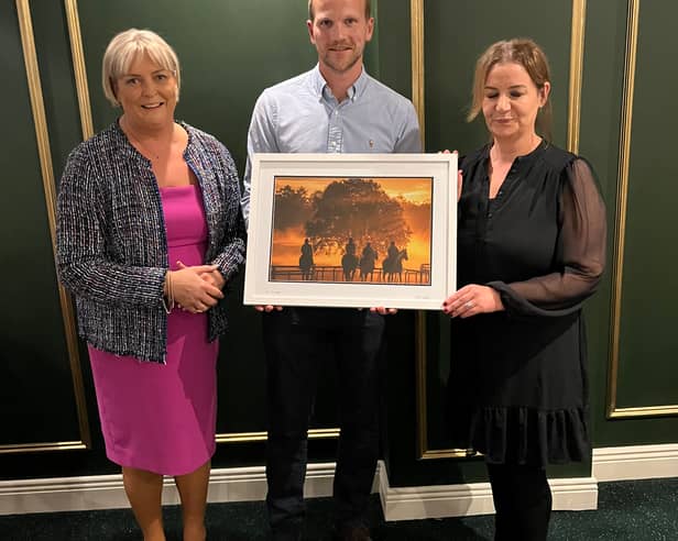 Yvonne McConnon, Peter Kelly and Sabrina Fullam