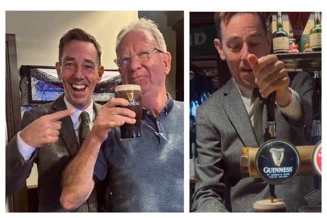 Ryan Tubridy in The Market House, Athy