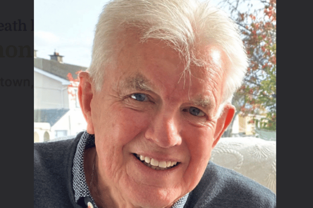 The late Eamonn Hudson