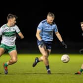 Eadestown midfielder Niall Cummins in action during the first half of their SFC 'A' semi-final with Sallins
