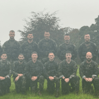 55km from the Curragh: Defence Forces students take on challenge for two causes