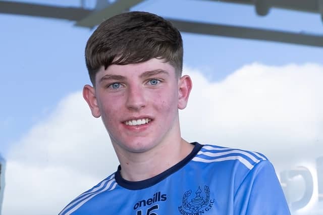 Max Sargent, on the mark for Naas CBS