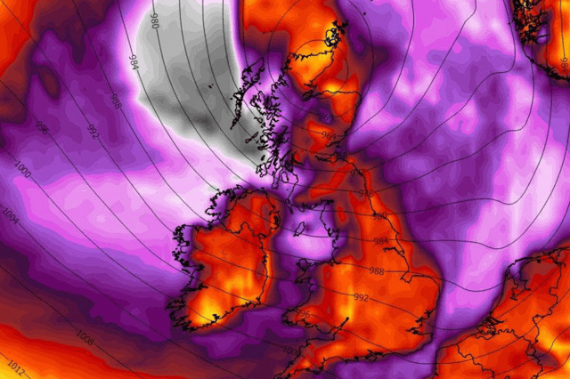 Weather warnings have been issued for Storm Austen