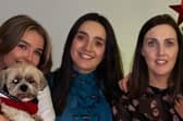 Sisters Ella Hendricken, Niamh Kinsella and Alma Kinsella 