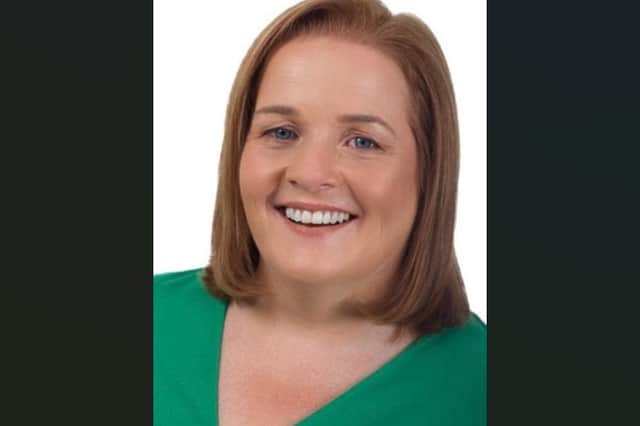 The Mayor of the Kildare-Newbridge Municipal District, Cllr Suzanne Doyle (Fianna Fáil)