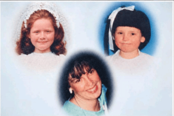 The three victims of the September 20 1987 house fire in Kilcock