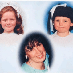 The three victims of the September 20 1987 house fire in Kilcock