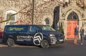 Part of the new Citroen fleet, pictured at Barretstown