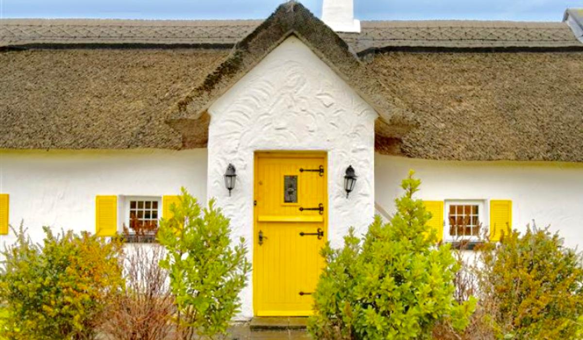 Beautiful Thatched Cottage for sale in Kildare features in Irish Times