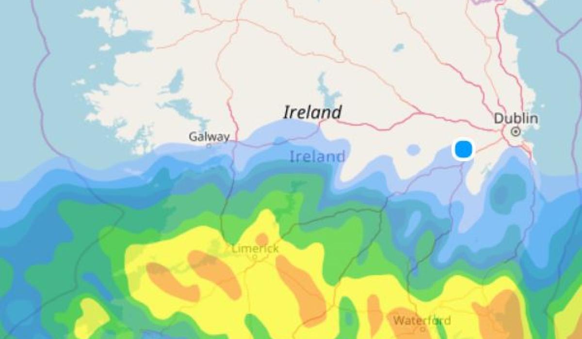 RAIN WARNING Kildare hit with Weather Alert for downpours Kildare Now