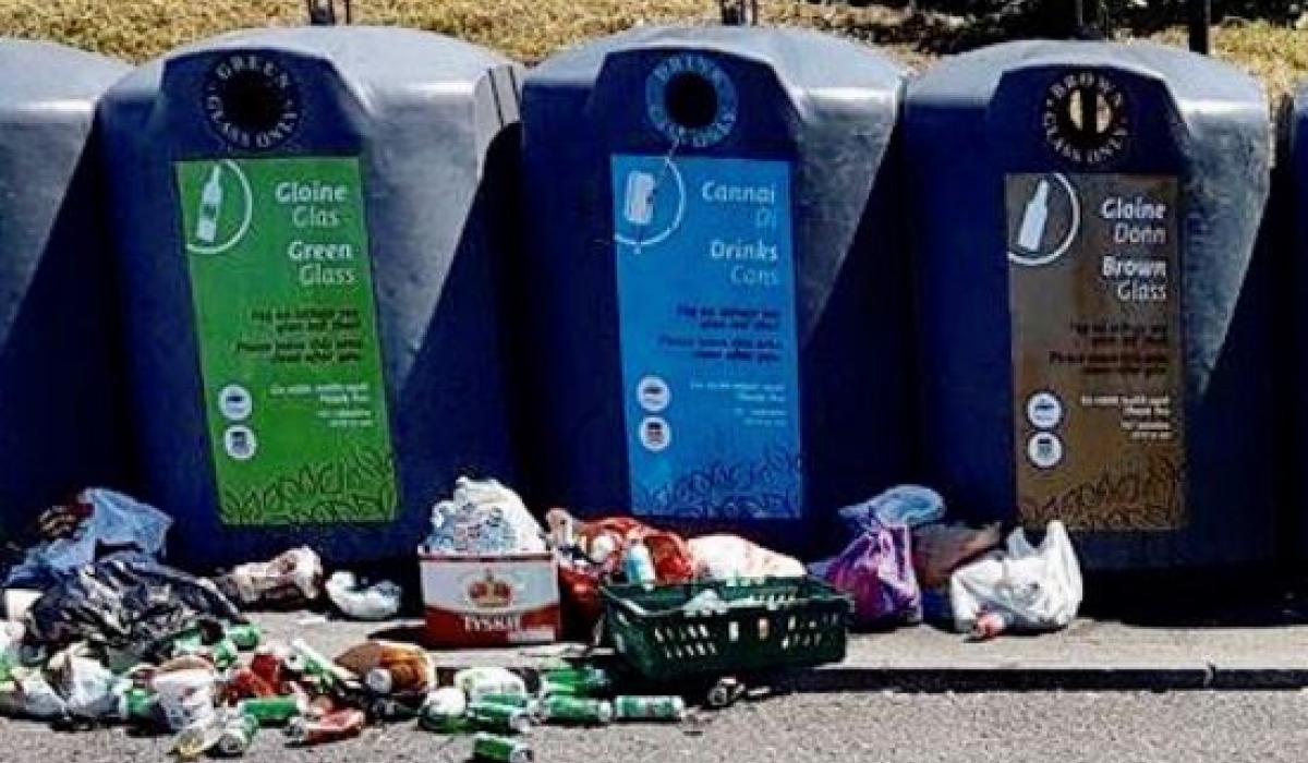 Kildare people warned not to dump empty bottles and cans at recycling