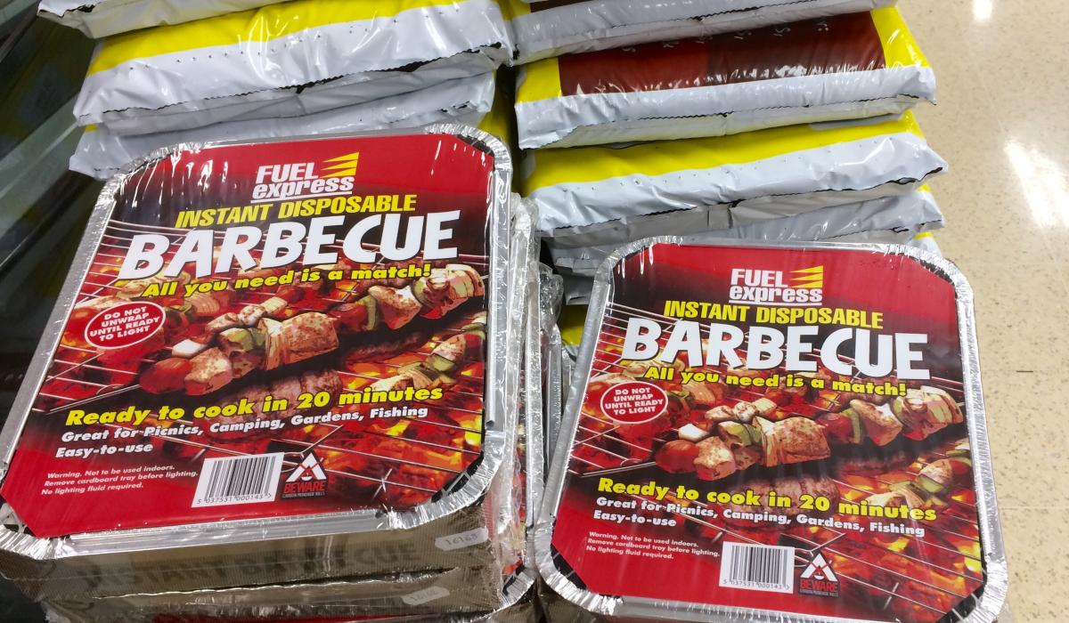 It's BBQ season at a Tesco store in Kildare... Kildare Now